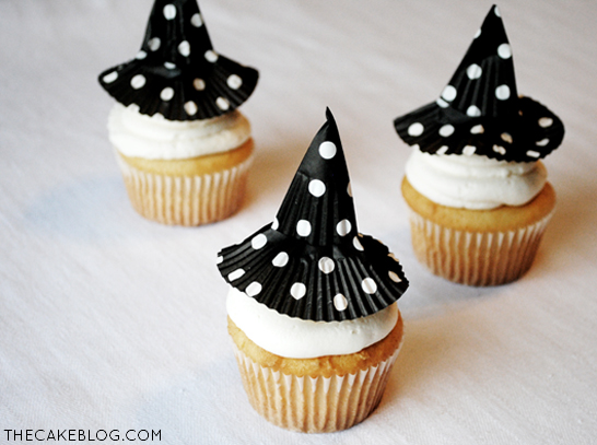 Halloween Witches Hat Cupcakes