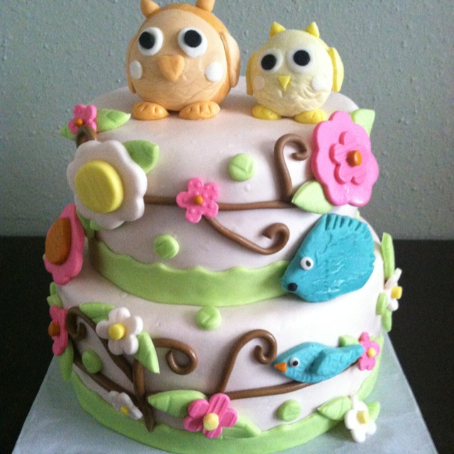 Happi Tree Baby Shower Cake Happi Tree Baby Shower Cake
