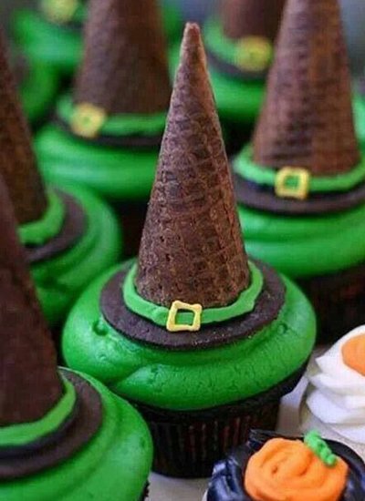 Hat Witch Cupcakeshalloween