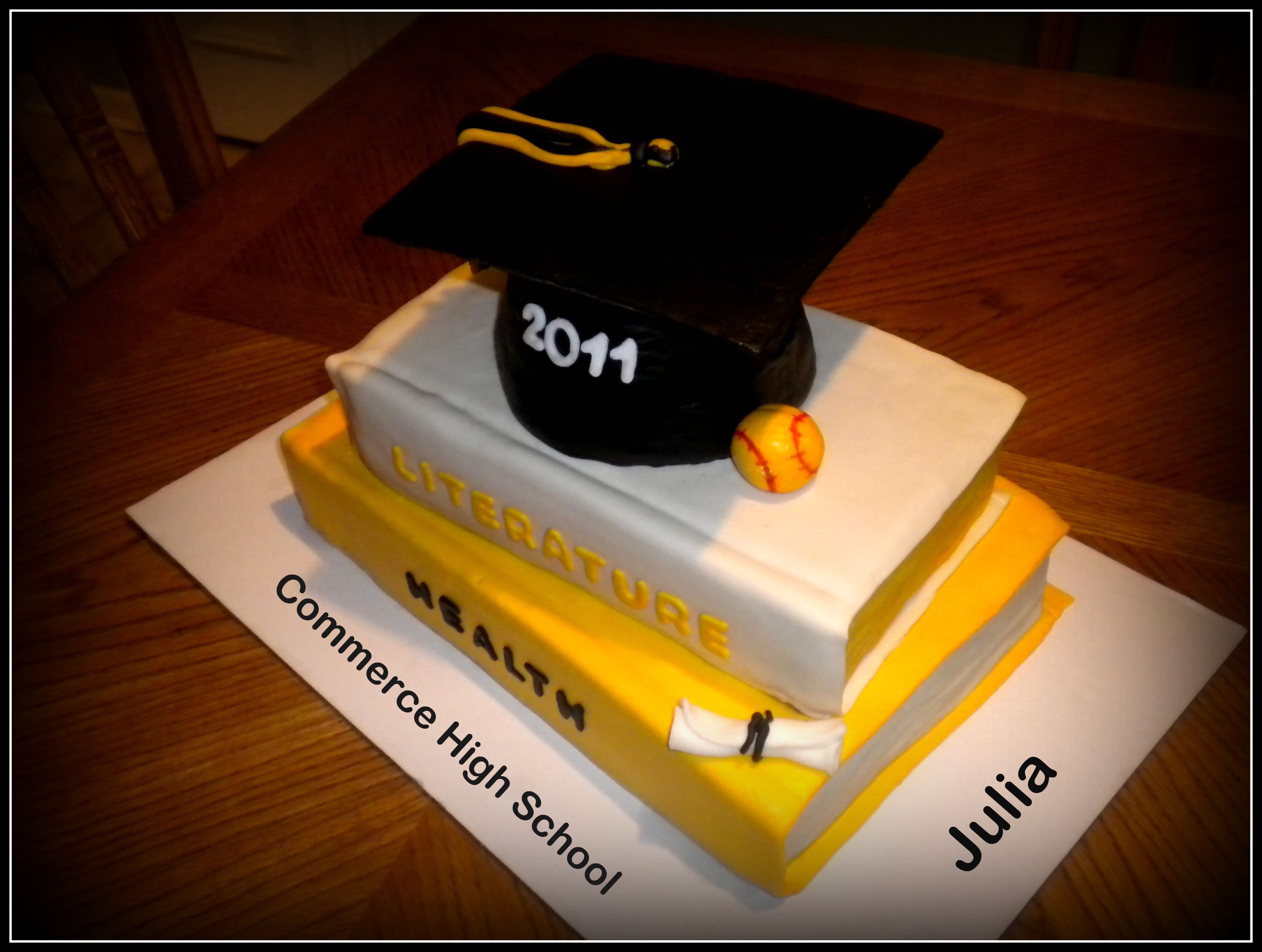 High School Graduation Cake Ideas