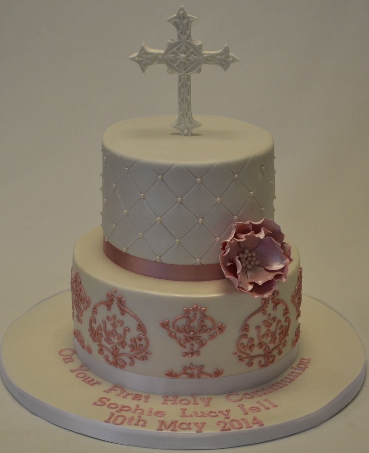 Holy Communion Cake 2 Tier