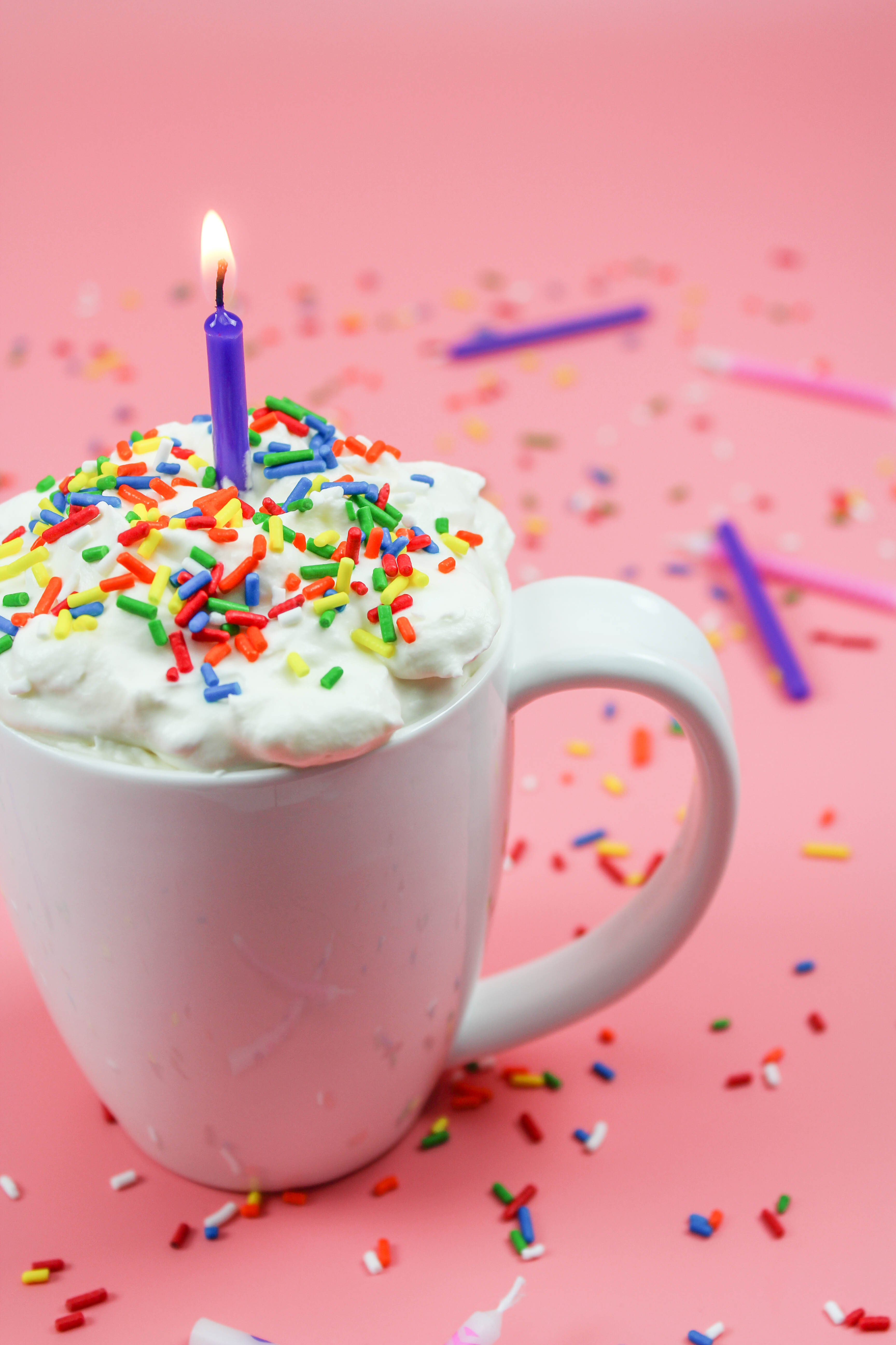 Hot Chocolate Birthday Cake