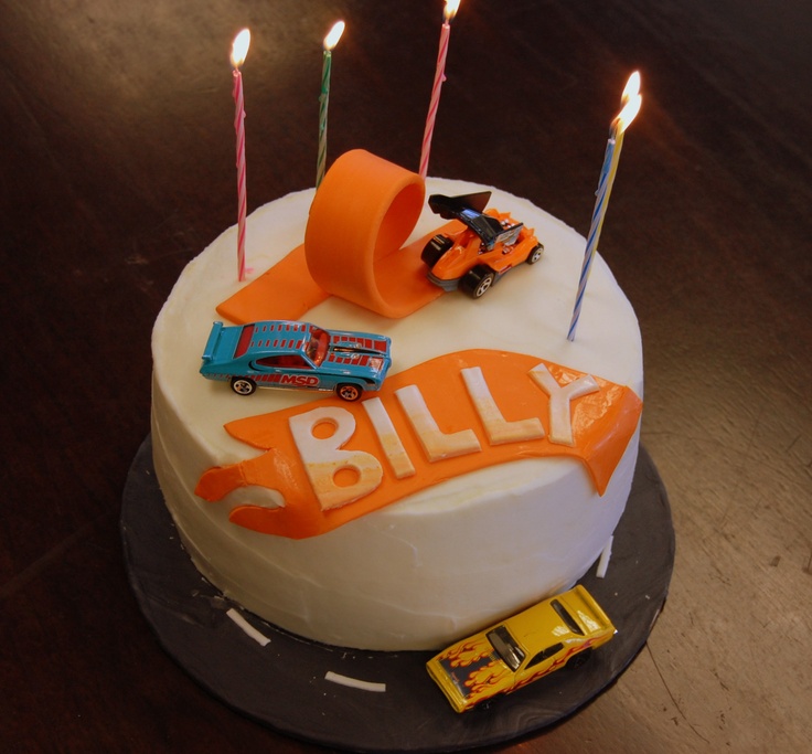 Hot Wheels Birthday Cake Ideas