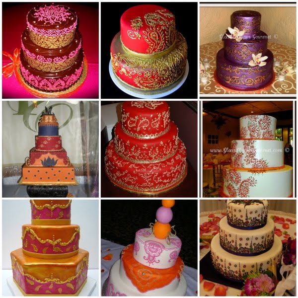 Indian-themed Wedding Cake Indian-themed Wedding Cake