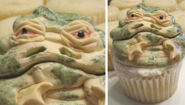 Jabba the Hut Cupcake