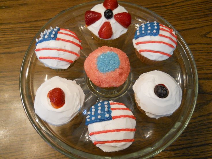 July 4th Cupcake Ideas