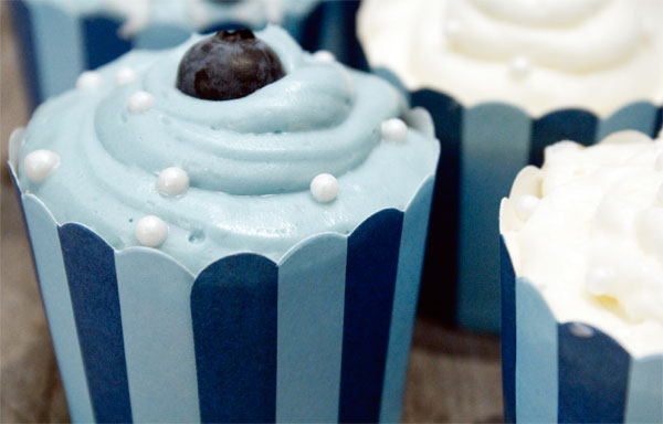 Lemon Blueberry Cupcakes