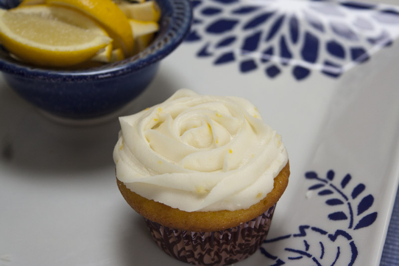 Lemon Glazed Cupcakes