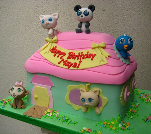 Littlest Pet Shop Birthday Cake Walmart