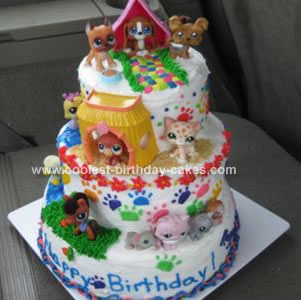 Littlest Pet Shop Birthday Cake Littlest Pet Shop Birthday Cake