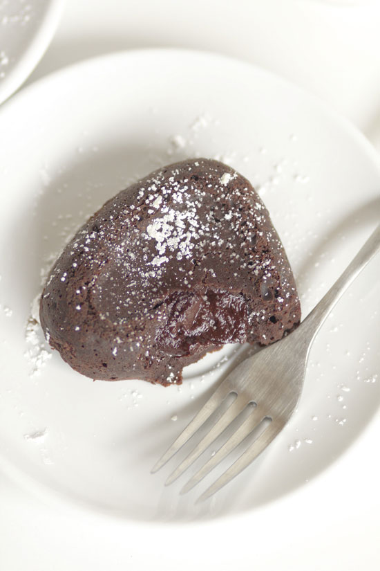 Mini Molten Chocolate Cakes