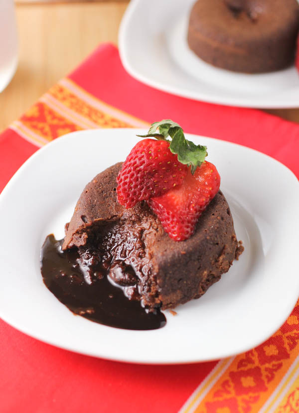 Mini Molten Chocolate Cakes