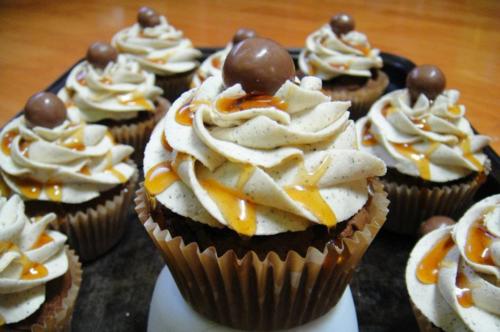 Mocha Espresso Cupcakes with Buttercream