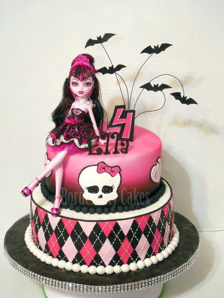 Monster High Birthday Cake Monster High Birthday Cake