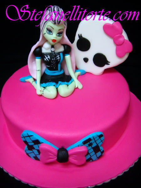 Monster High Frankie Stein Cake