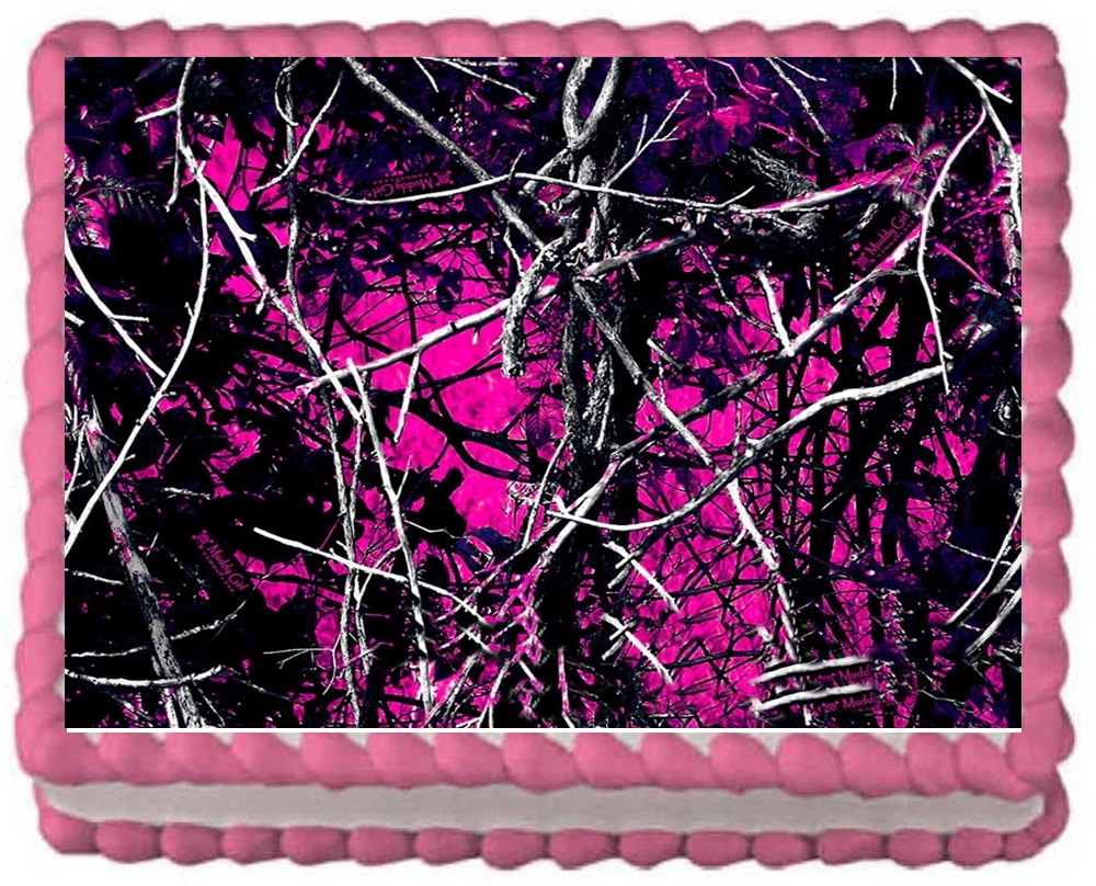 Muddy Girl Camo Birthday Cake Muddy Girl Camo Birthday Cake