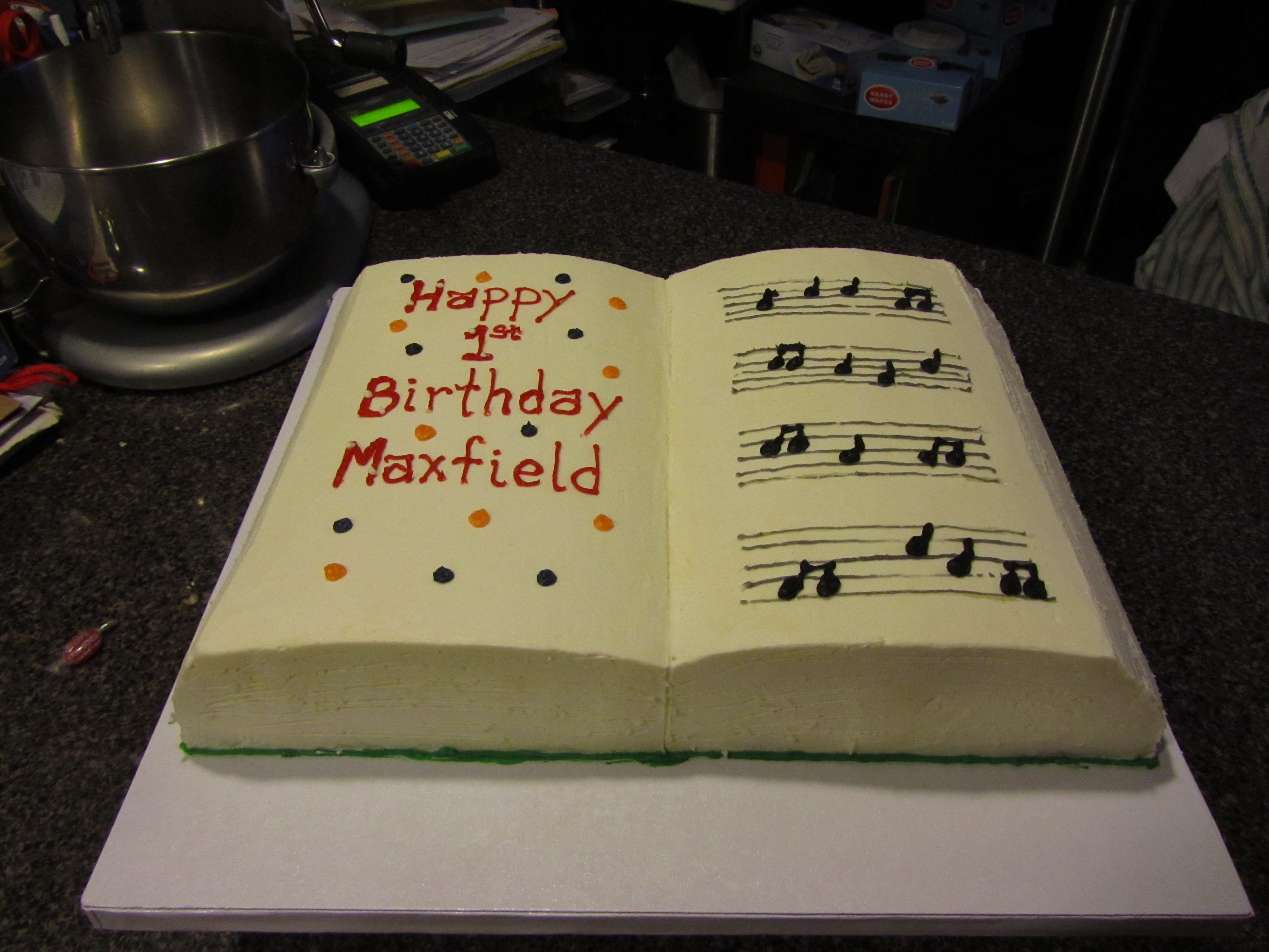 Music Birthday Cake Music Birthday Cake