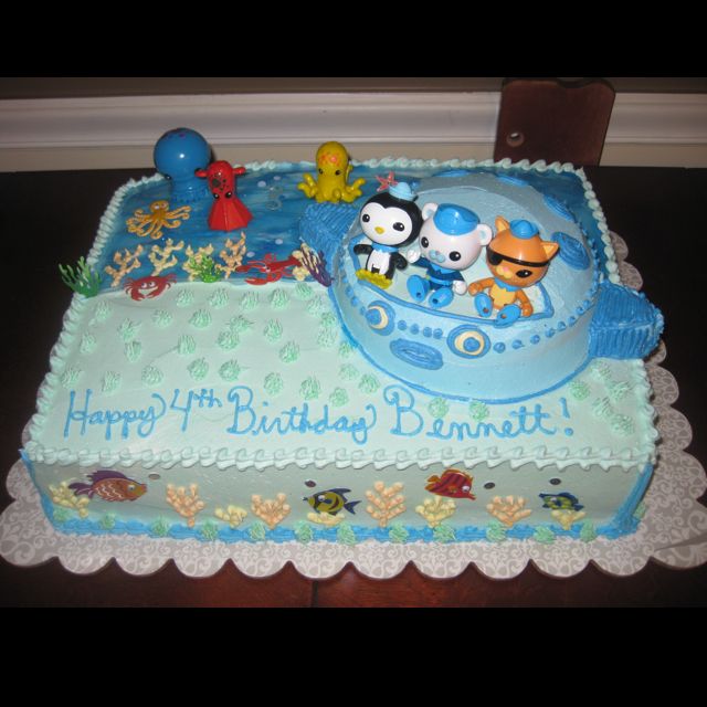 Octonauts Birthday Party Cake