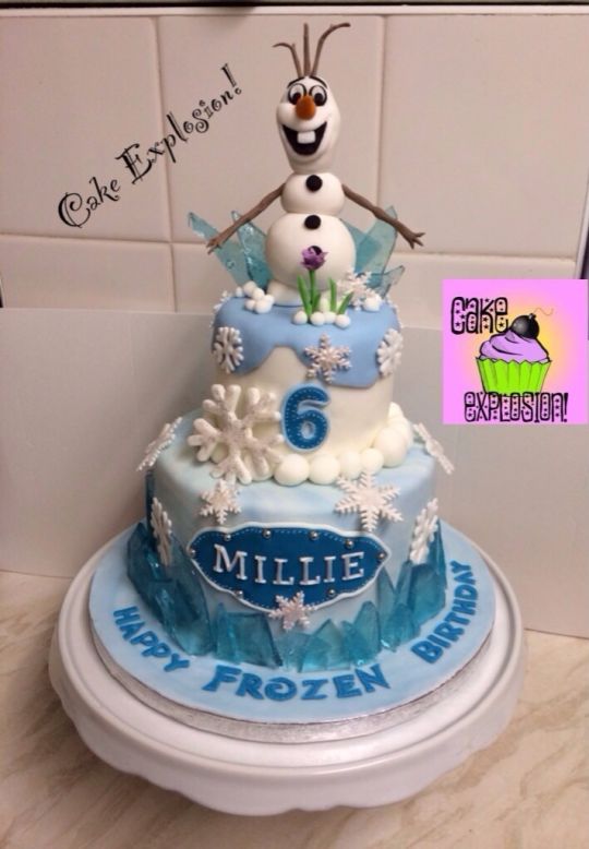 Olaf Frozen Cake