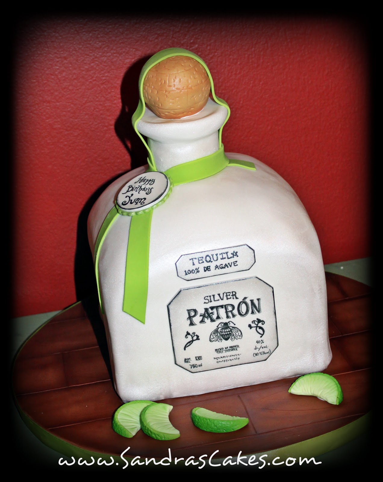 Patron Bottle Cake