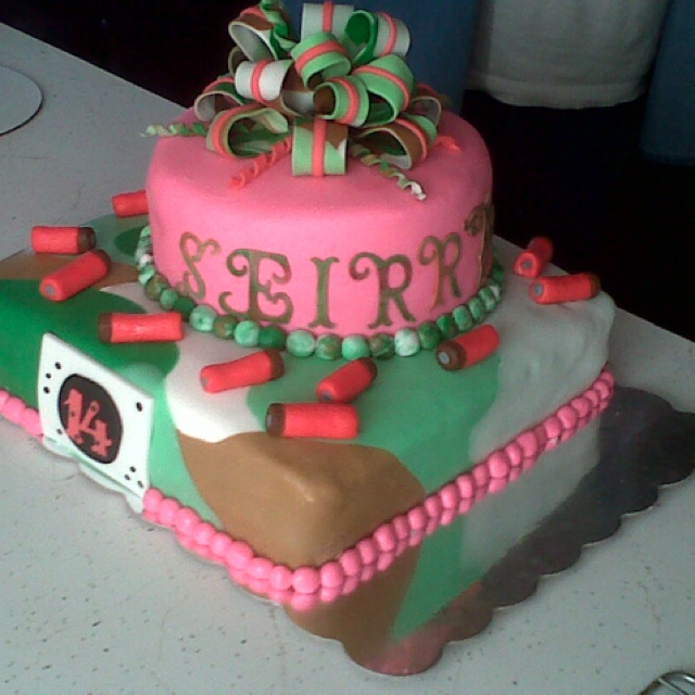 Pink Camo Cake Pink Camo Cake