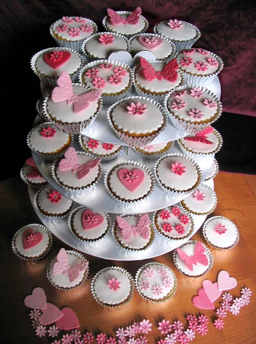 Pink Wedding Cupcakes Ideas