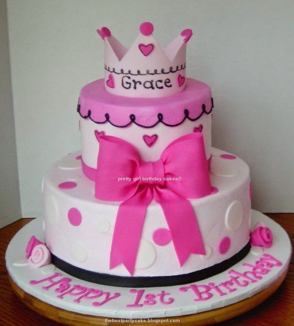 Princess 1st Birthday Cake Princess 1st Birthday Cake