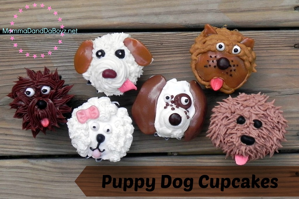 Puppy Dog Cupcakes