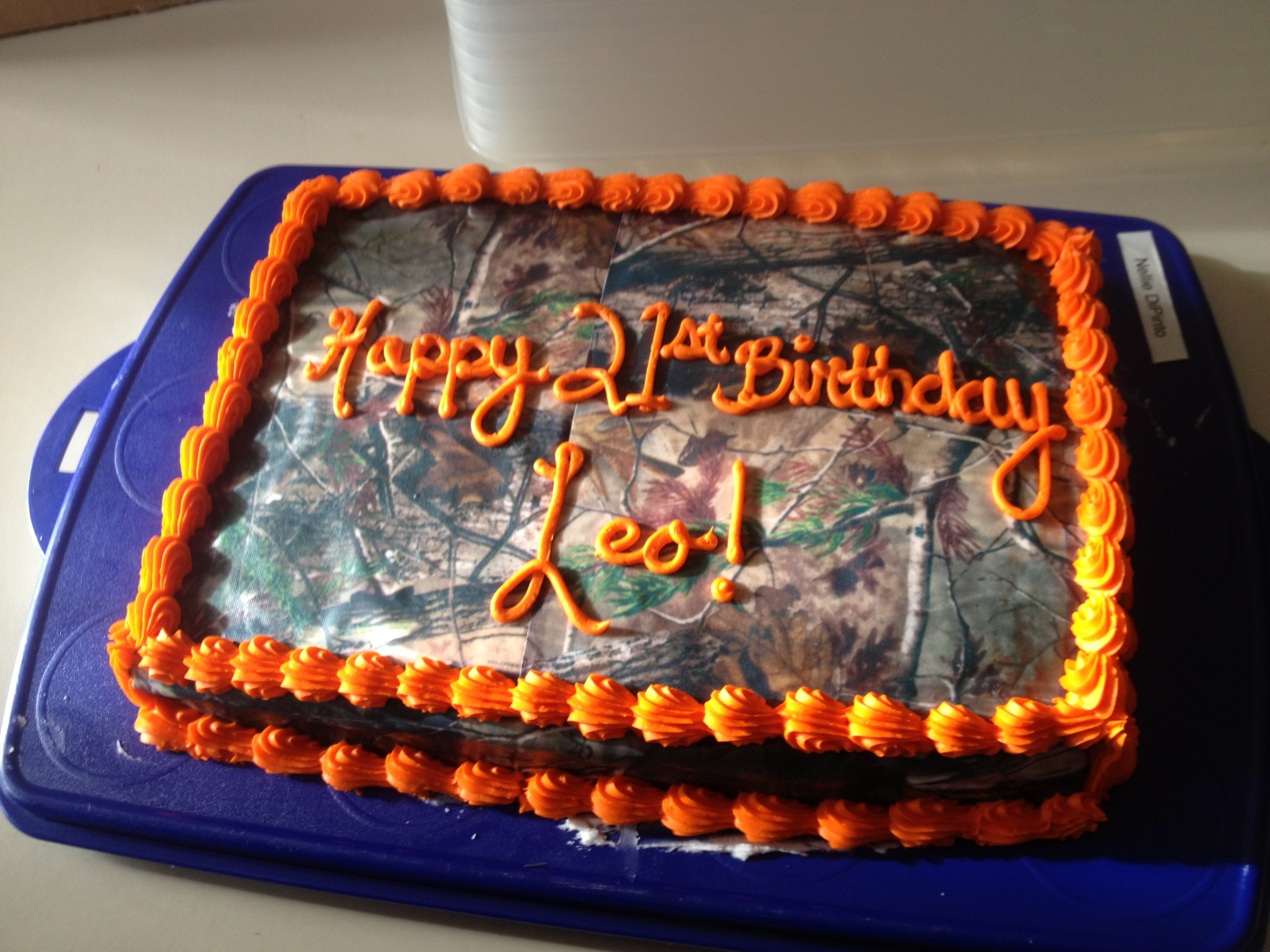 Realtree Camo Birthday Cakes Realtree Camo Birthday Cakes