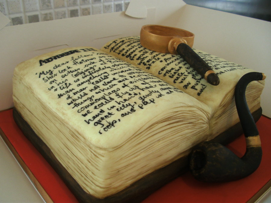 Sherlock Holmes Birthday Cake Sherlock Holmes Birthday Cake