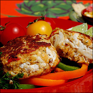 Southwestern Crab Cakes