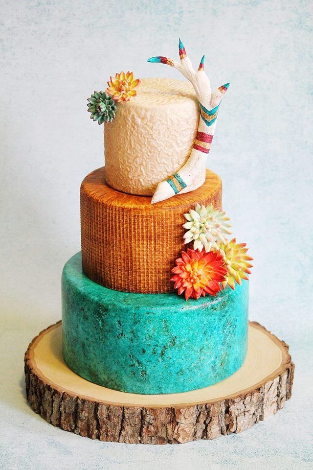 Southwestern Wedding Cake