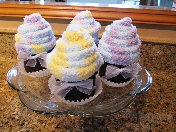Spa Cupcake Socks Favors Spa Cupcake Socks Favors