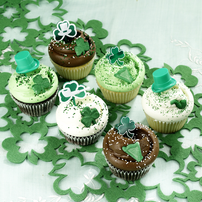 St. Patrick's Day Cupcakes