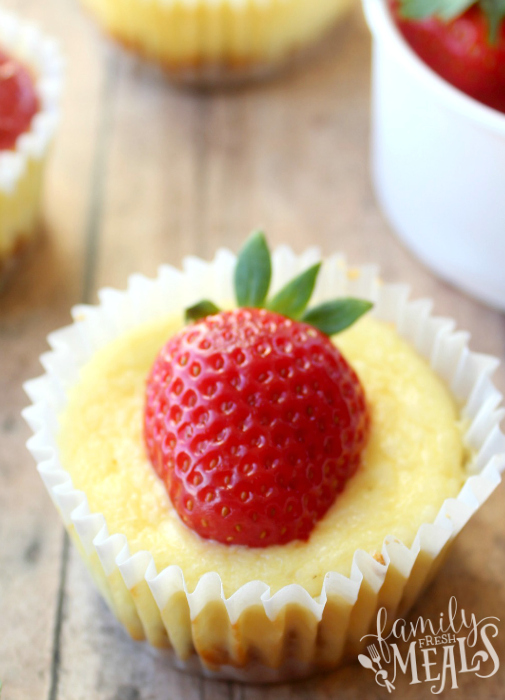 Strawberry Cheesecake Cupcakes