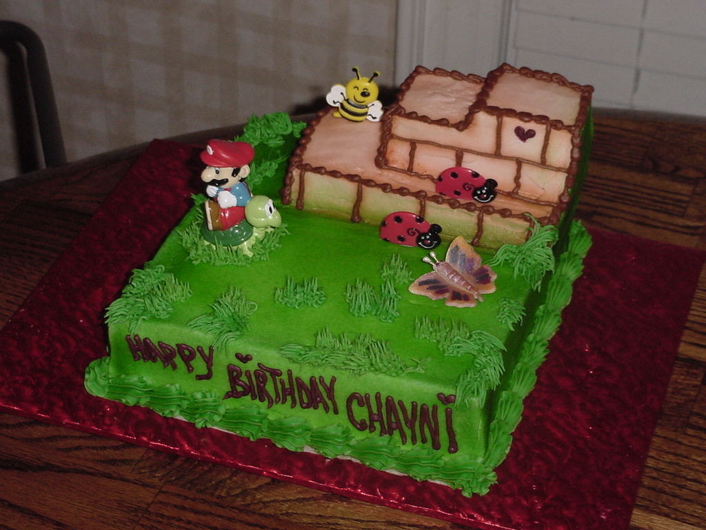 Super Mario Wedding Cake