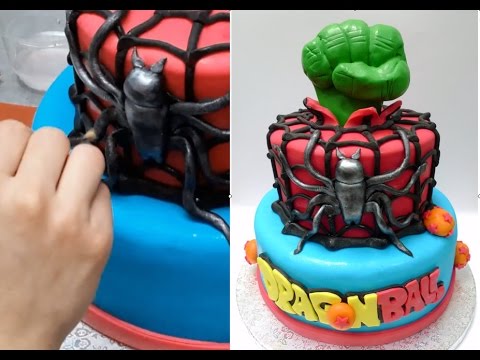 Superhero Birthday Cake Idea Superhero Birthday Cake Idea