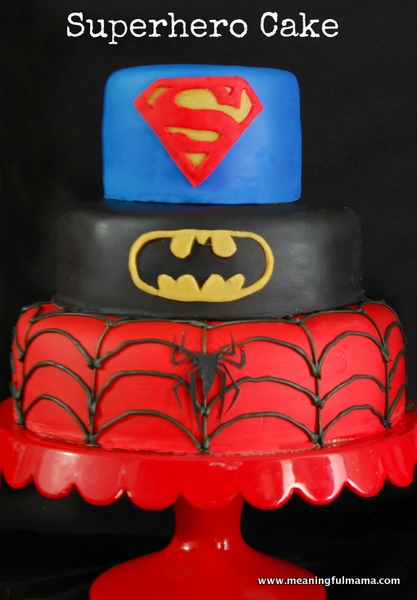 Superhero Cake Tutorial