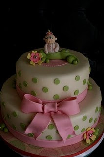 Sweet Pea Baby Shower Cake Sweet Pea Baby Shower Cake