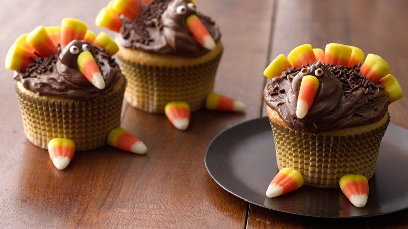 Thanksgiving Turkey Cupcakes Betty Crocker