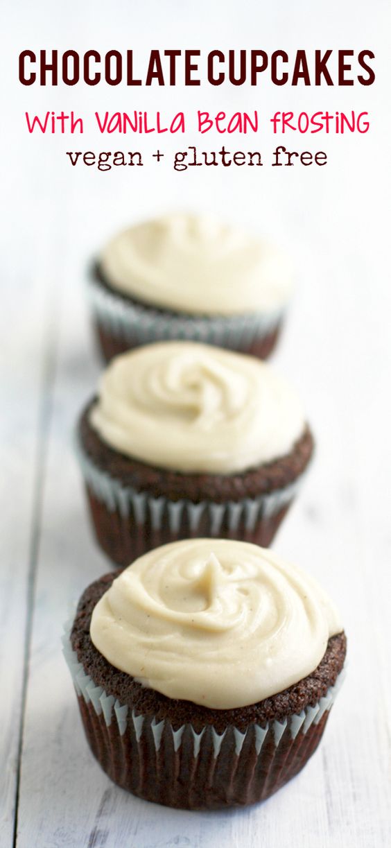 Vegan Cupcakes Chocolate Frosting