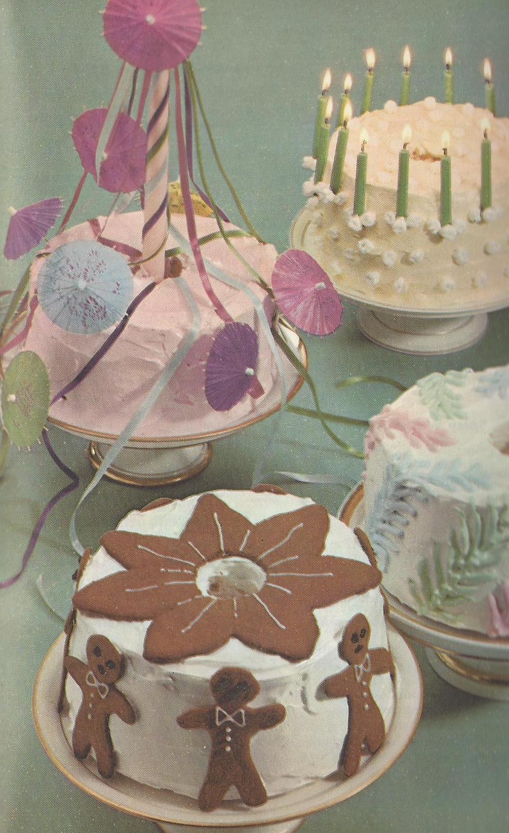 Vintage Cake and Frosting Recipes