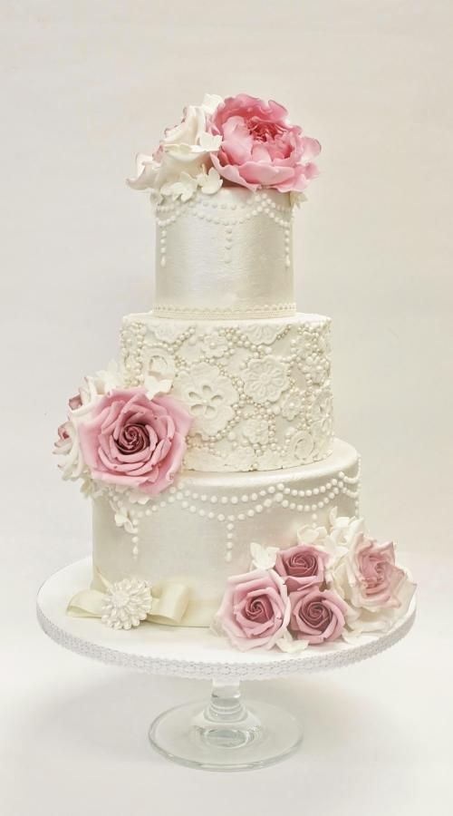 Vintage Wedding Cake