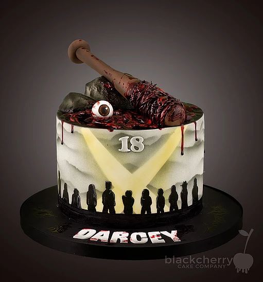 Walking Dead Cake