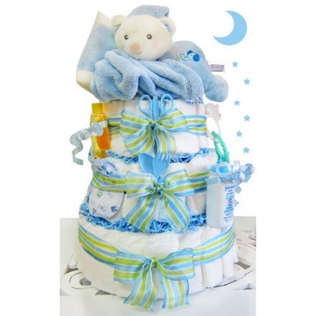 Walmart Boy Baby Shower Diaper Cakes