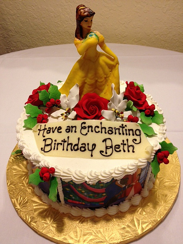 Walt Disney World Custom Birthday Cakes