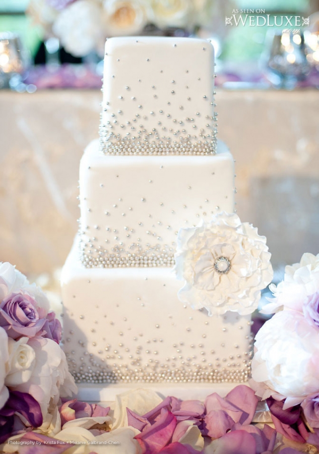 Winter Wedding Cake Winter Wedding Cake