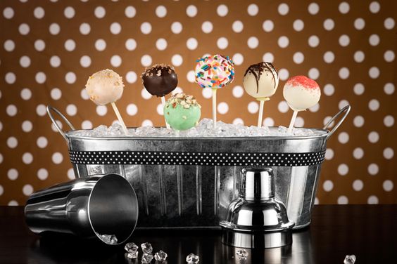 Alcohol-Infused Cake Pops Alcohol-Infused Cake Pops
