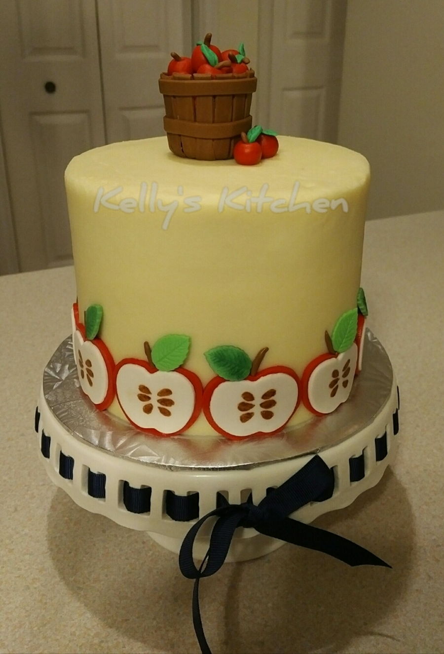 Apple Themed Cake