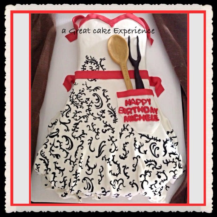 Apron Cake Decoration Apron Cake Decoration